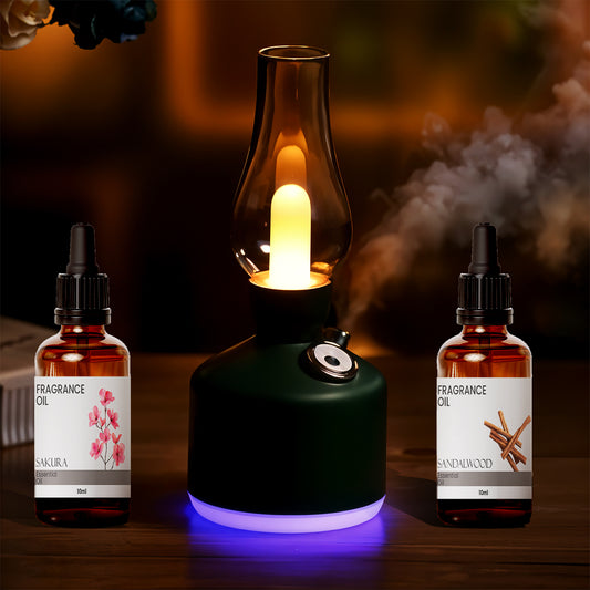 Wireless Air Humidifier with LED Light Camping Lamp